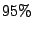 $95\%$