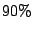 $90\%$