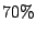 $70\%$