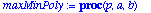 [Maple Math]