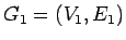 $G_1=(V_1,E_1)$