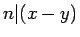 $n\vert(x-y)$