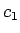 $c_1$