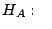 $H_{A}: \ \ \ $